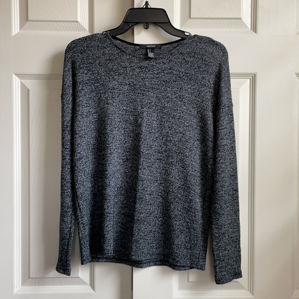 FOREVER 21 Dark Grey long sleeve